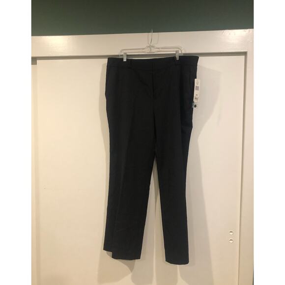 NWT Lauren Ralph Lauren Classic Slacks Straight Leg Trouser Pants Plus Size $139 - Picture 1 of 9